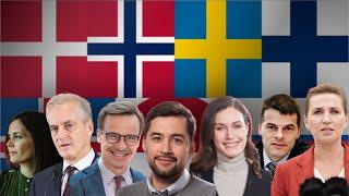 Voices of Current Nordic Leaders as of Dec. 2022 (Countries and Territories)