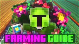 the ULTIMATE Farming progression Guide / Hypixel Skyblock Guide