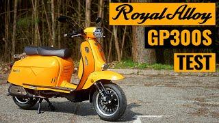 Royal Alloy GP 300 S Test - Wie fährt sich der neue Retro Scooter?