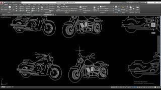 Heavy Bikes Dxf files for CNC Laser Cutting