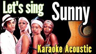 Boney M - Sunny (Karaoke Acoustic Guitar Let's Sing) #karaoke #acoustickaraoke #lyrics