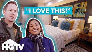 Brian & Mika Give This Basement A MAKEOVER! | Home Town Kickstart