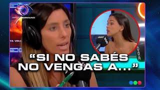 "No me la vengas a picantear": fuerte cruce entre Cata y Delfi | #AllAccess