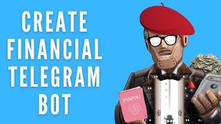 Building financial Telegram bot | Add expenses, incomes and monthly stats