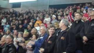 Scenes from the Opening of the 2010 Brier Final