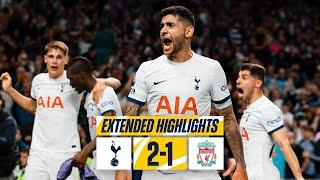 TOTTENHAM HOTSPUR 2-1 LIVERPOOL // PREMIER LEAGUE EXTENDED HIGHLIGHTS