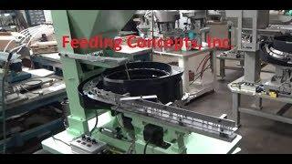 VIBRATORY FEEDER BOWL SATISFYING ROBOT- Feeding Concepts, Inc.