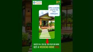 Premium Residential plots now available at JSR Group Suncity | Weekend Home | Plots For Sale