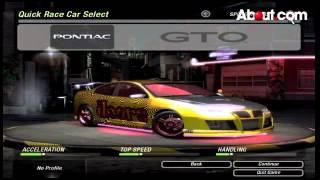 Need for Speed Underground 2 - Cheat Codes