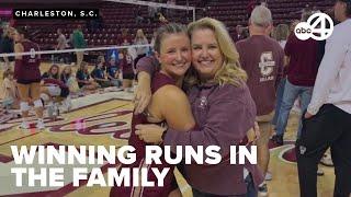 Volleyball family celebrates dual NCAA journeys despite distance