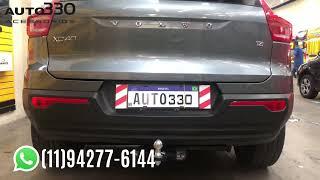 Engate de Reboque Volvo XC40 - Engate Reboque Removível KEKO K2 Volvo XC40 2019 - Auto330 Acessórios