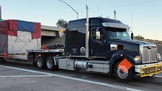 Truck Spotting in America, Over 1 Hour of non-stop highway action, Trucks USA