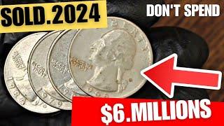 Top 4 Most Valuable Quarter Rare Quarter Dollar Coins Worth A lot of money-Coins Worth money!