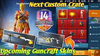 Season 14 Leaks : DP-2 & Vector Upcoming Guncraft Skins | New Custom Crate & New Lucky Crate Pubg