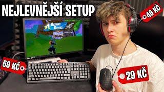 Koupil Jsem Si Nejlevnější Setup A Vyhrál Na Něm! (190KČ)