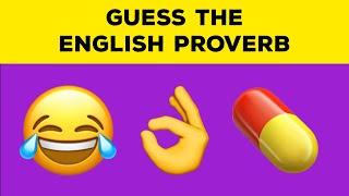 Guess The English Proverb By Emoji