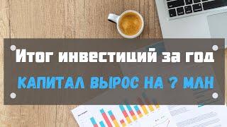 Итоги моих инвестиций за 2021 год. Какая прибыль?