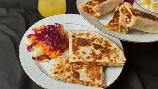 Meksika Gözlemesi / Meksika Dürümü (Quesadilla / wrap) | Değişik Tatlar