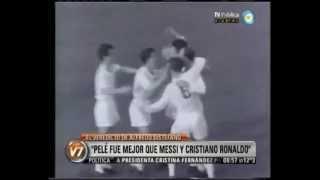 Alfredo Di Stéfano: "Pelé fue mejor que Messi y Cristiano Ronaldo"