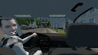 City Car Driving 1.5.8 Вызвал таксиста на ланосе