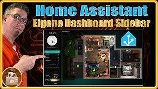 Home Assistant Dashboard Sidebar erstellen | eigene Seitenleiste mit Uhr, Navigation, Templates usw…