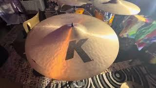 Before & After: Zildjian K Custom Dark  18” Crash