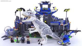  LEGO Jurassic World 2015 Indominus Rex Breakout review! set 75919 (re-upload)