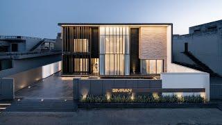 Silhouette by 23DC Architects: A Modern Home with Minimalistic Design and Luxurious Details in India