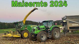 Vom Feld zur Biogasanlage | 5x Deutz-Fahr + Transportwagen