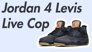 Jordan 4 Levis Live Cop (Eve Aio)