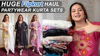 Flipkart Affordable Partywear Kurta Sets with Dupatta Haul | Beautiful & Classy Kurta | Mahima Giri