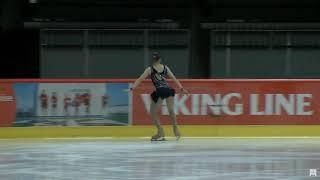 Anna KHNYCHENKOVA  UKR  FS  - Tallinn Trophy 2017