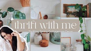 THRIFT WITH ME HOME DECOR  spring decor thrifting + haul