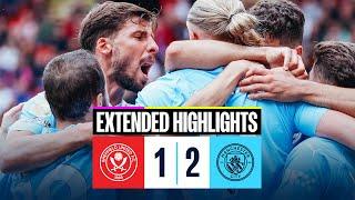 EXTENDED HIGHLIGHTS | Sheffield United 1-2 City | Rodri strike sends blues to the top of the table!