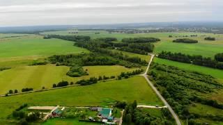 Владимирская область, деревня Городок. Река Клязьма. Лето 2018. Mavic Air/