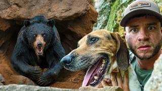 Trapped Under a Rock with a Bear (Bear Hunting)