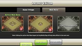 Best war base making of town hall 5 of Clash of Clans.Full tutorial.