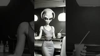 50s Alien Waitresses