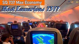 Singapore Airlines 737 Max Economy Class: Best 737 Max?