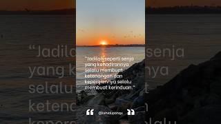 kata motivasi senja #shorts