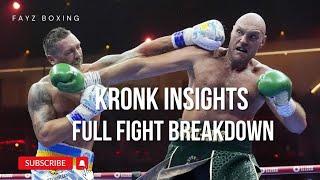 Kronk Insights: Full Breakdown of Fury vs Usyk with Arthur Palac