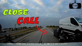 CLOSE CALL - CAR CRASH - BAD DRIVER - NEAR MISS Compilation - 2025