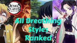 (Outdated) All Breathing Styles Showcased and Ranked | Demon Slayer RPG 2