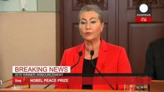 LIVE: Nobel Peace Prize awarded to National Dialogue Quartet in Tunisia