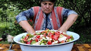 Qış Tədarükü Öz Bostanımızın Tərəvəzlərdən Bol Vitaminli Salat