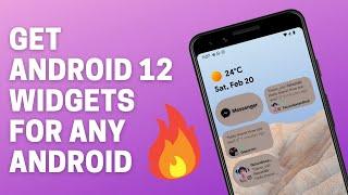 Get Android 12 Widgets on any phone | Techvanced