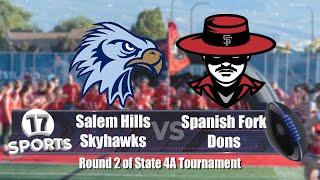 Spanish Fork v Salem Hills - State 4A Round 2 - Nov 1, 2024