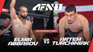 Elmir Abbasov vs Artem Turchiniak  | Full Fight | AFN 7