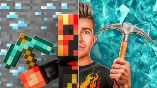 Breaking Every Minecraft Block in REAL LIFE!