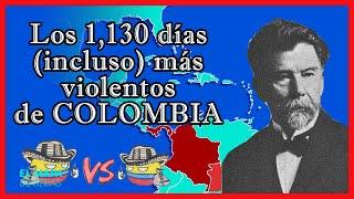 La GUERRA de los MIL días en 12 minutos ️ - El Mapa de Sebas